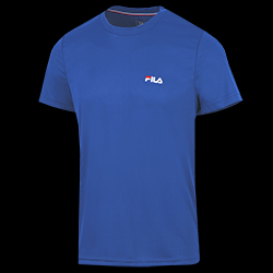 image de Tee-shirt FILA logo small men bleu