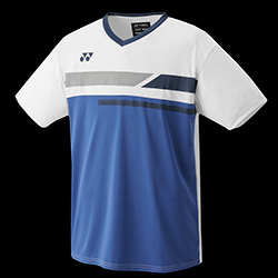 image de Tee-shirt Yonex team ym0029ex men blanc/bleu